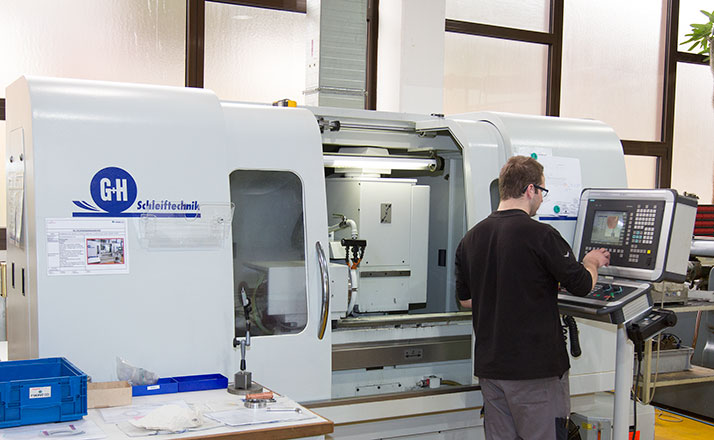 Fabricación de herramientas RS600C en la planta de Eisenbach